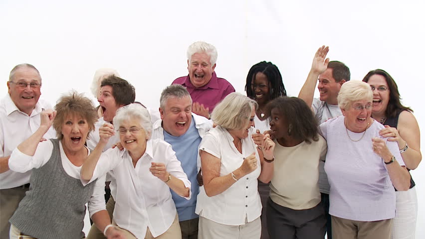 Group Of Middle Aged People Stock Footage Video | Shutterstock