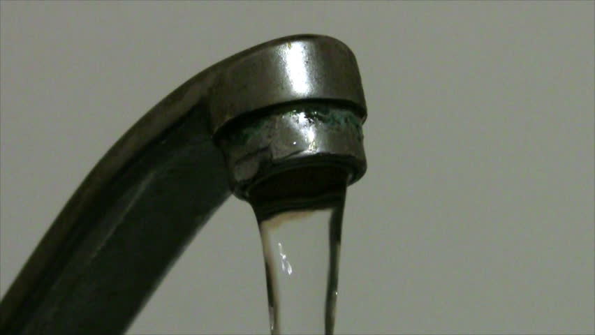 Water Falls From Old Faucet Stock Footage Video 100 Royalty