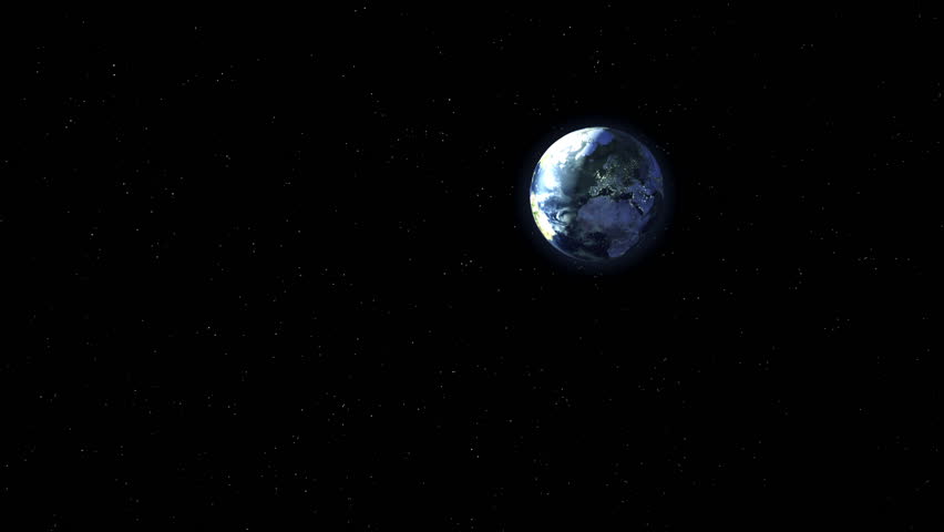 Asteroid Powerful Animation Of An Asteroid Hitting Earth Stock Footage ...