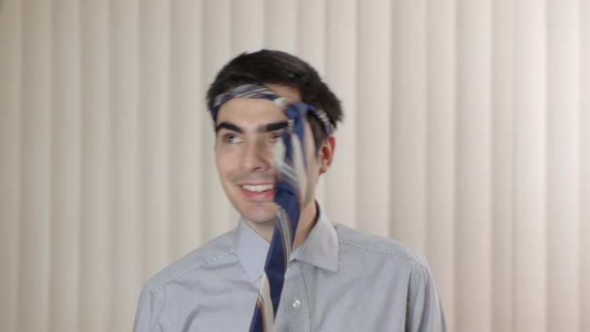 Image result for tie on his head
