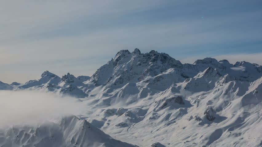 Stock video of austria, mountain winter landscape tirol alps | 5854355 ...