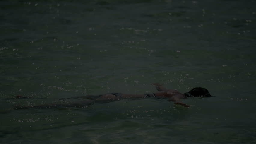 Stock Video Of Woman In Bikini Drowned Face Down Shutterstock