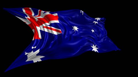 Flag Australia Beautiful 3d Animation Australia Stock Footage Video (100%  Royalty-free) 6263525 | Shutterstock