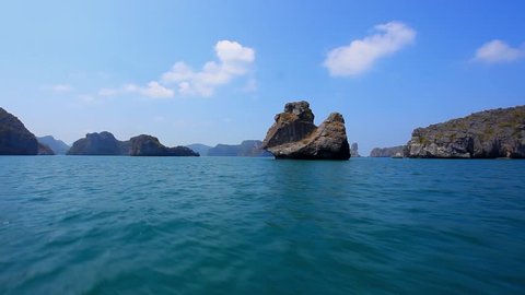 Approaching Taiaroa Head and Harrington Stock Footage Video (100 ...