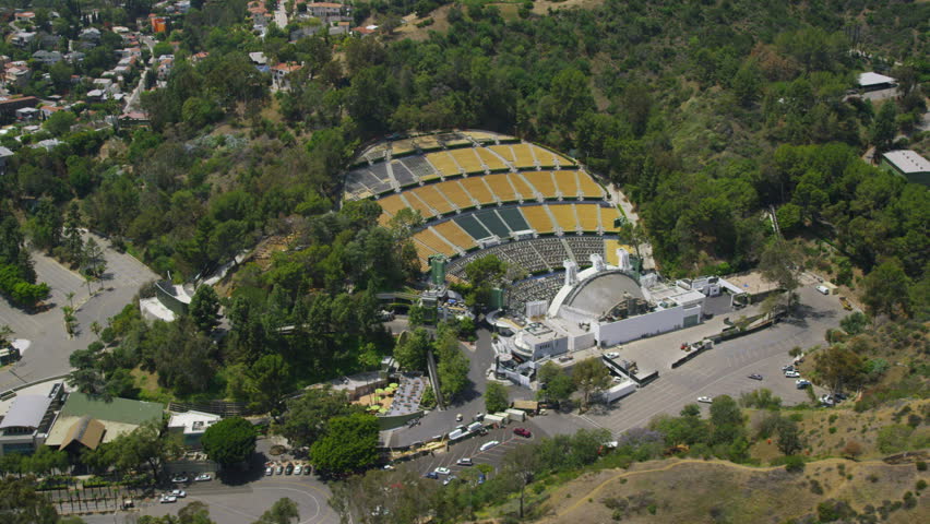 Los Angeles Circa 2017 Stock Footage Video 100 Royalty Free Los Angeles Circa 2017 Aerial View Of Hollywood Bowl Outdoor Amphitheater Stadium In The California Usa