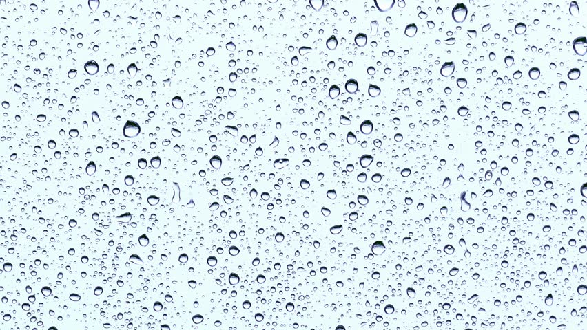 Rain Falling On A Window Rain Falling On A Window