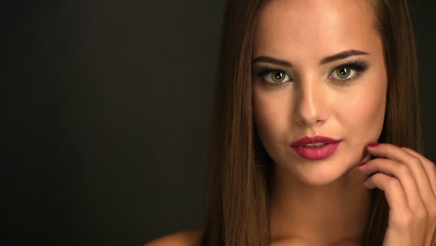 Beautiful Young Woman Face Closeup Hd High Definition