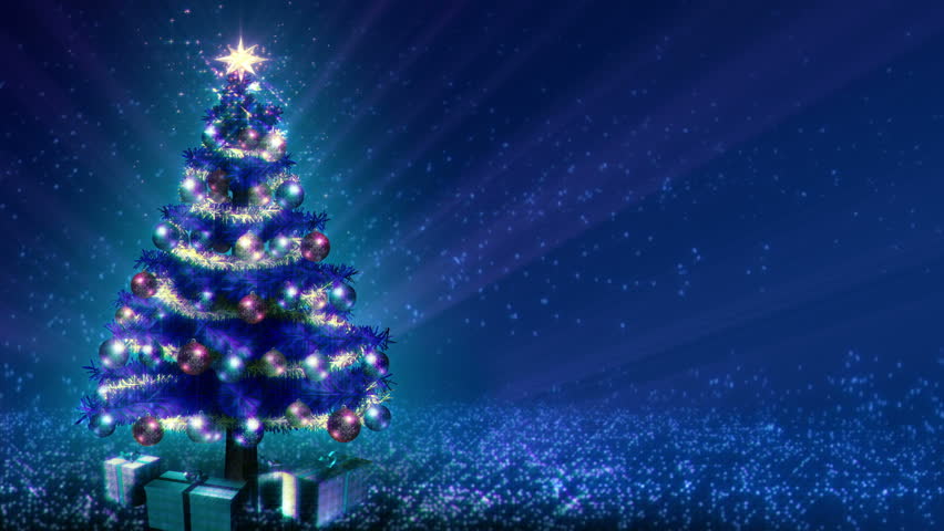 Magical Growing Christmas Tree with Stock Footage Video (100% Royalty-free) 7495435 | Shutterstock