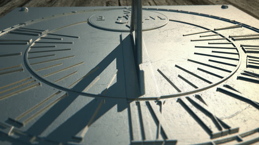 Sundial Time-lapse (full Day Animation) Stock Footage Video 14057744 ...