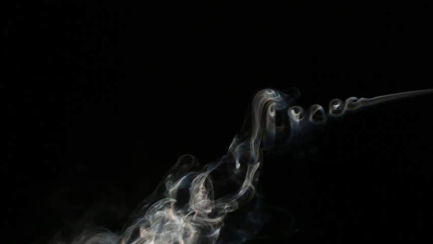 Smoke On Black Background Stock Footage Video 800674 | Shutterstock