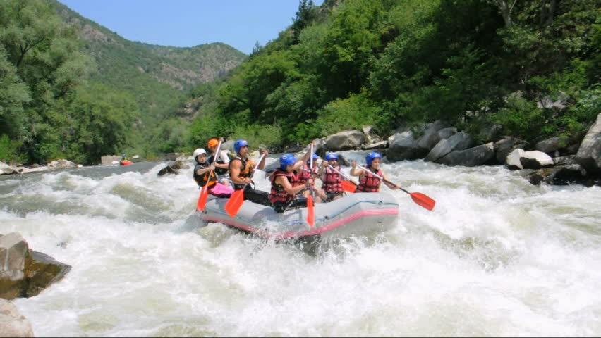 Whitewater Rafting 4k