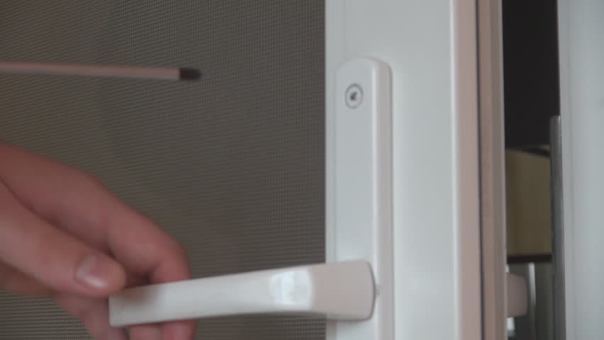 Close Up Screwdriver Loosen Bolt Stock Footage Video 100