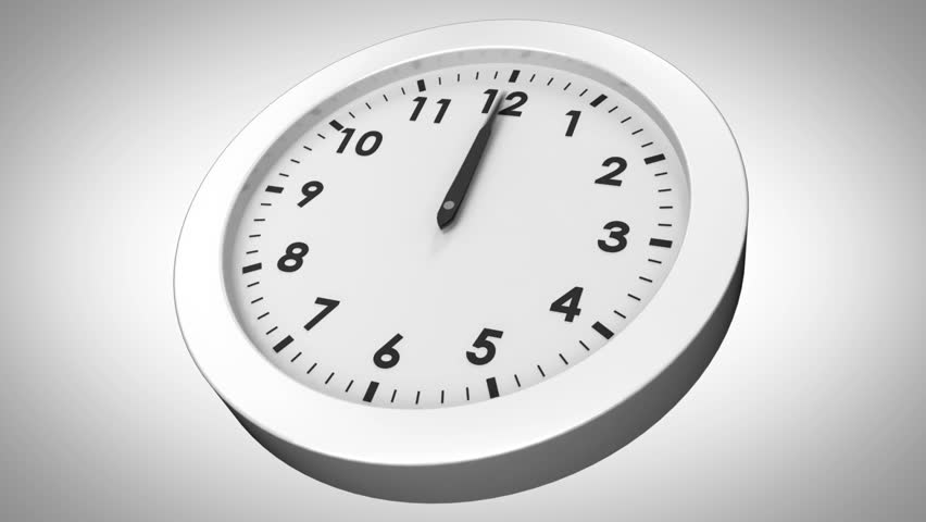 Passing the time animation