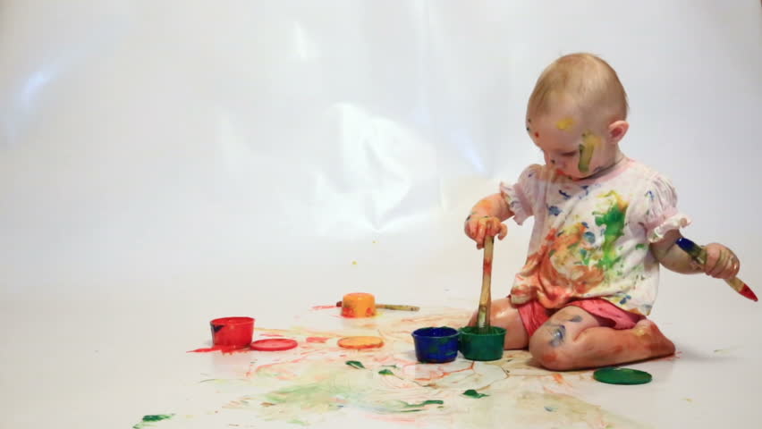 Baby Painting - Painting Inspired