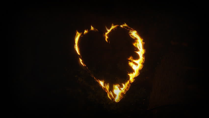 Image result for heart on fire