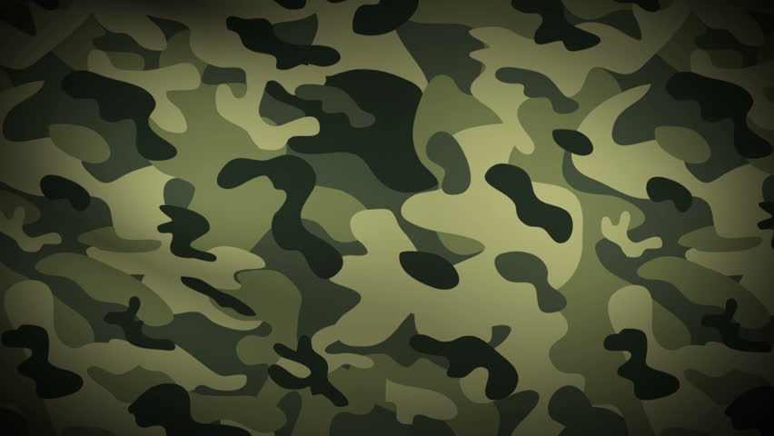 Stock video of green camouflage background, seamless loop ...