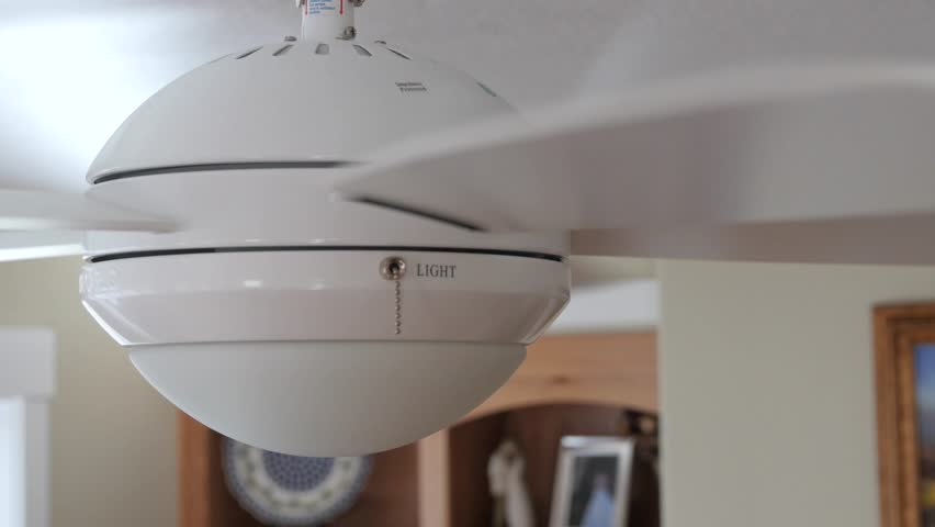 Ceiling Fan At High Speed Stock Footage Video 38210 Shutterstock A House Ceiling Fan On The Rotating 4k Stock Video Clip