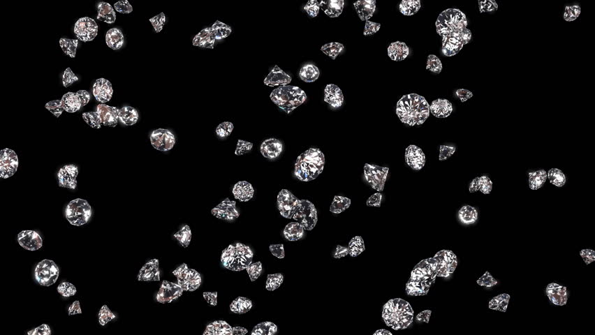 Falling Diamonds 03 - Looped Cg Animation Stock Footage Video 718279 ...