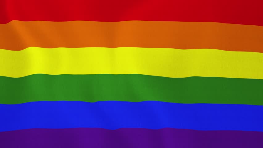 gay pride flag background