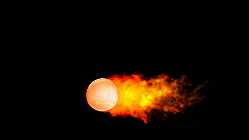 fireball black background