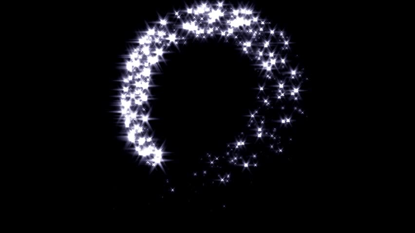 Magic Sparkles Fairy Dust Wand Particle Trail Transition 4K Stock ...