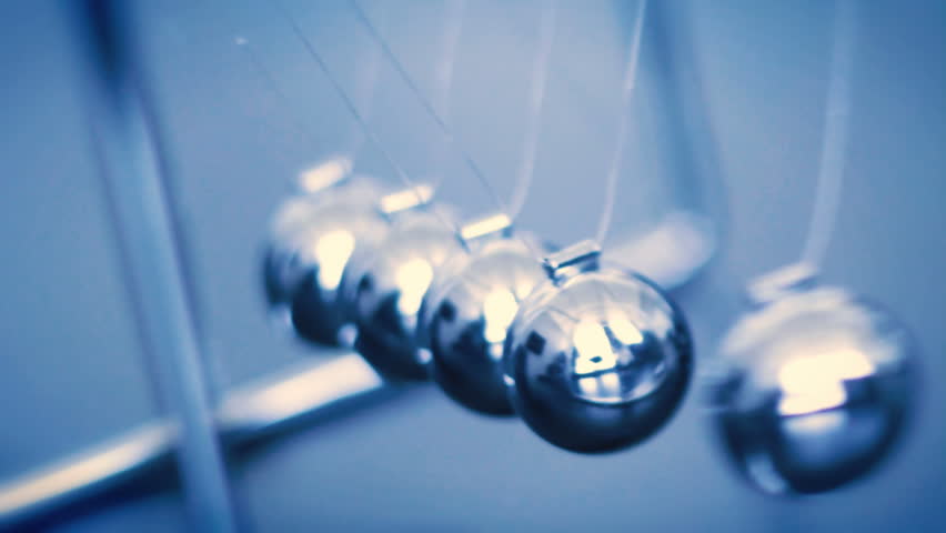 silver ball pendulum