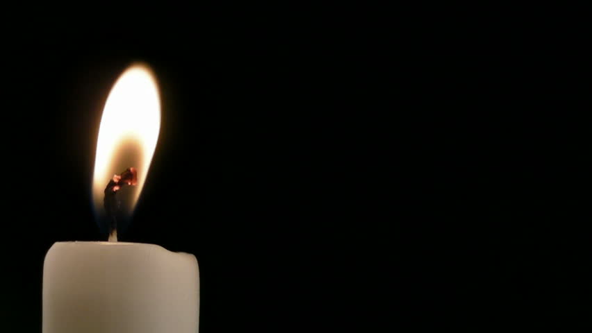 Candle Light White Background Stock Footage Video | Shutterstock