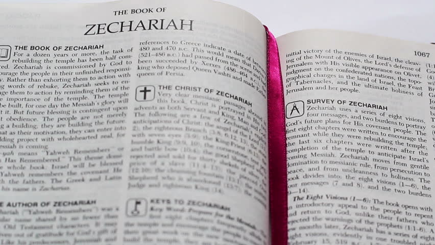 Header of Zechariah