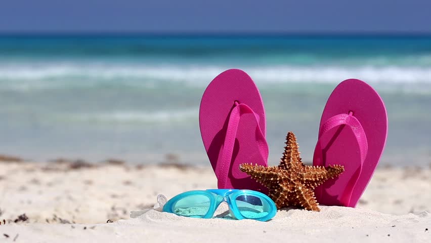 Image result for photos of beach flip flop